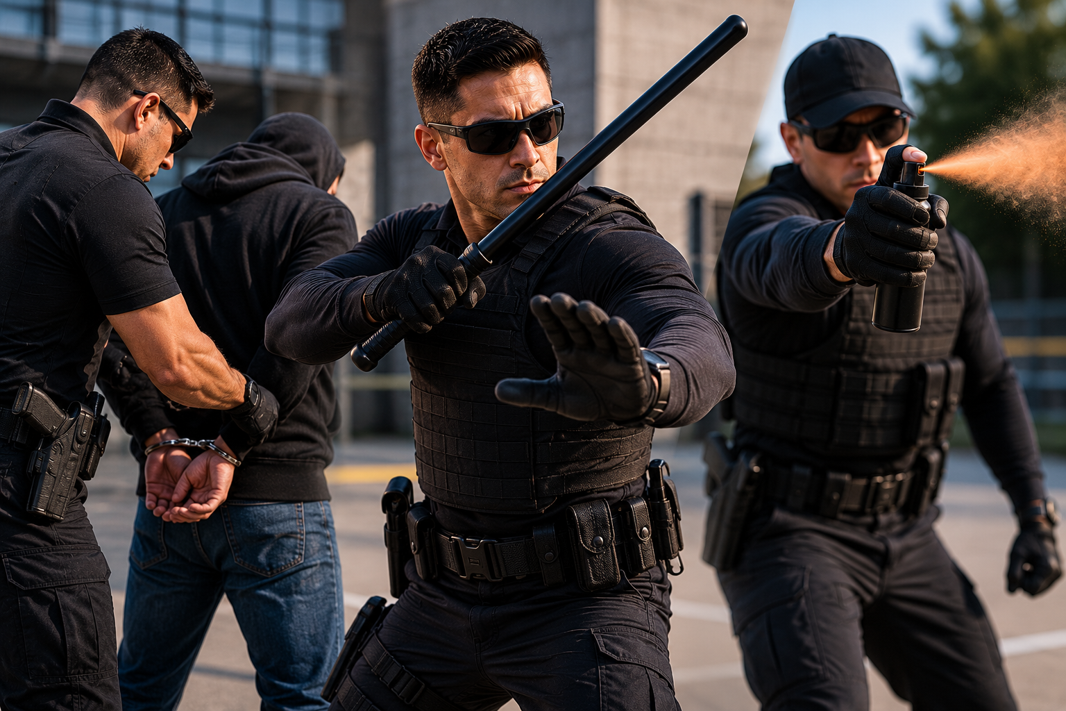 Handcuffing, Baton & OC Pepper Spray Training