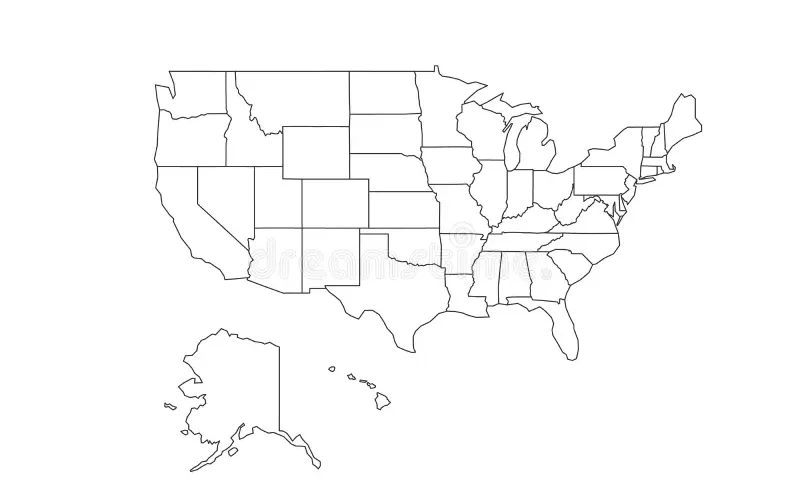 united-states-america-outline-map-stroke-bounds-line-style-stock-vector-illustration-isolated-white-176577492
